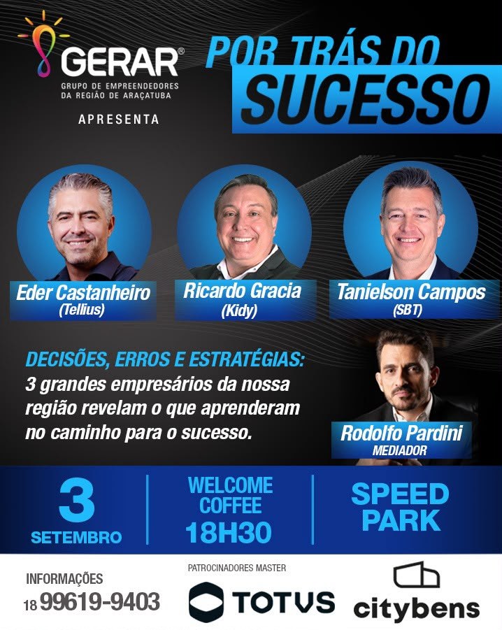 GERAR — POR TRÁS DO SUCESSO