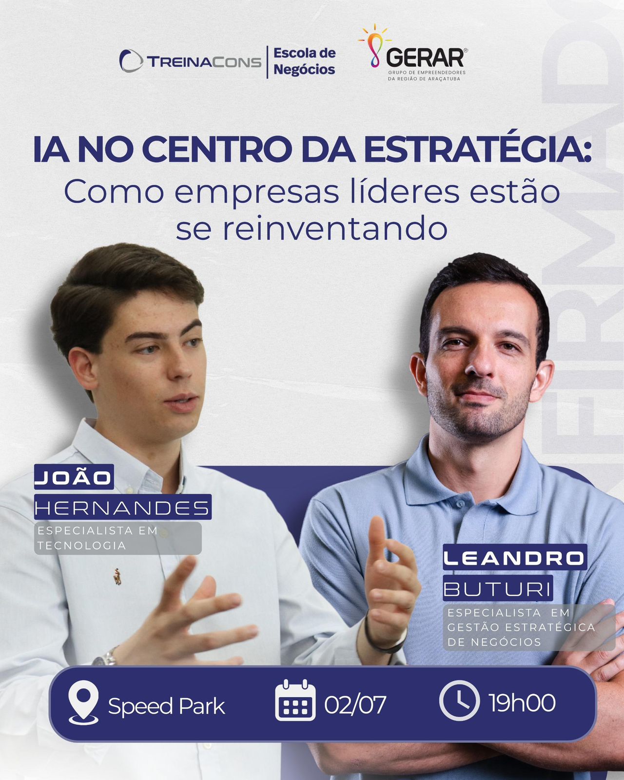 IA NO CENTRO DA ESTRATÉGIA: "Como empresas líderes estão se reinventando"