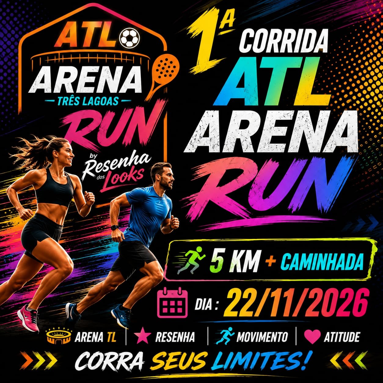 1a. Corrida ATL ARENA RUN